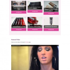 Younique one page site
