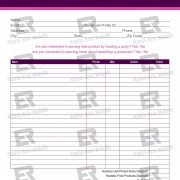 Younique Order Form Preview